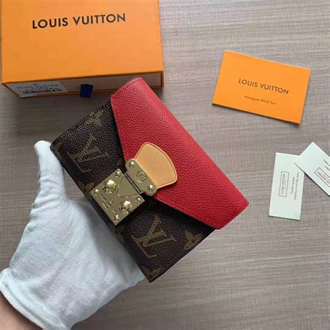 louis vuitton monogram canvas pallas compact wallet